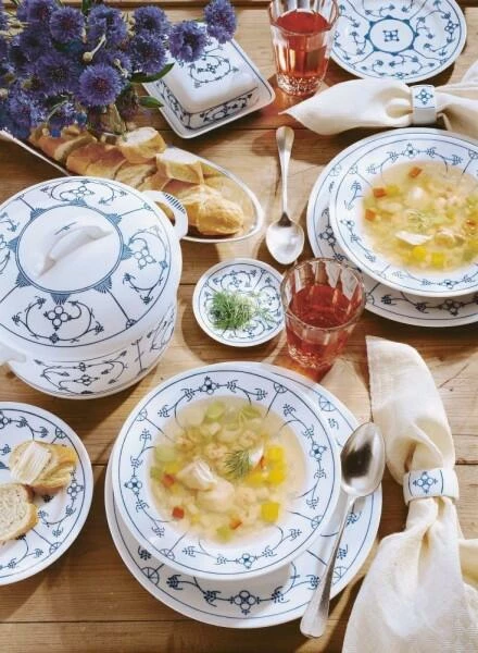 Kahla Tradition Bowl 14 Cm Rund In Blau Saks – Bild 5