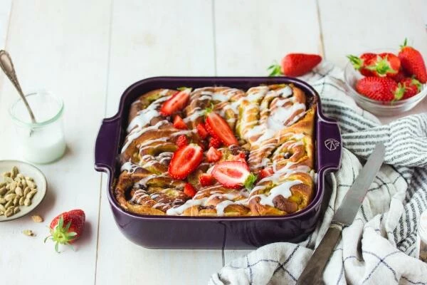 Appolia Auflaufform Quadratisch In Aubergine 21 Cm / 1,1 Liter – Bild 5