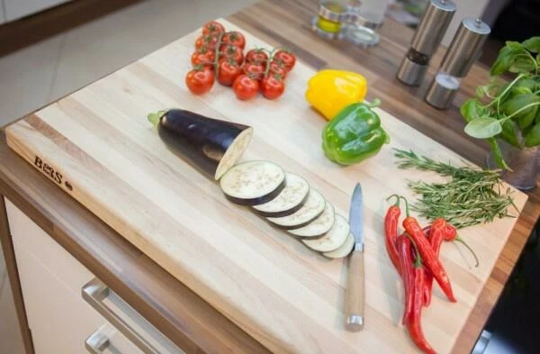 Boos Blocks Schneidebrett Professional R Aus Ahorn, 4 Cm 46 X 31 X 4 Cm/ 4,5 Kg – Bild 3