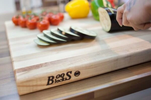 Boos Blocks Schneidebrett Professional R Aus Ahorn, 4 Cm 51 X 38 X 4 Cm/ 5,5 Kg – Bild 4