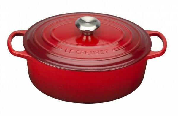 Le Creuset Bräter Signature Oval In Kirschrot 29 Cm / 4,7 L