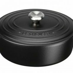 Le Creuset Bräter Signature Oval In Schwarz 29 Cm / 4,7 L