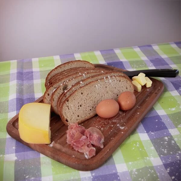 Zassenhaus Brotschneidebrett Aus Akazienholz 42 X 27,5 X 2 Cm – Bild 3