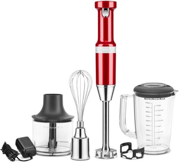KitchenAid Kabelloser Stabmixer Artisan In Liebesapfelrot