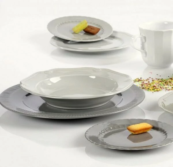 Pillivuyt Suppenteller Eclectique Compostelle In Stahlgrau – Bild 2