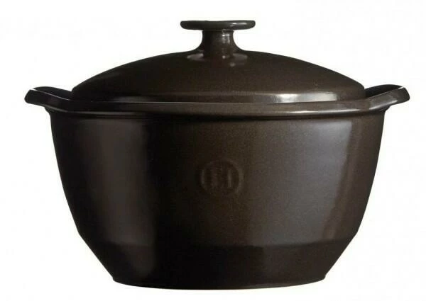 Emile Henry Kochtopf One Pot In Fusain