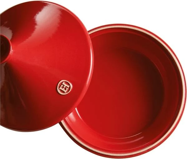 Emile Henry Tajine In Granatapfel 27 Cm/ 2 Liter/ 20 Cm / 17 Cm – Bild 3