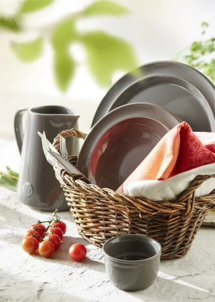 Emile Henry Suppen-/Pastateller In Granatapfel – Bild 3