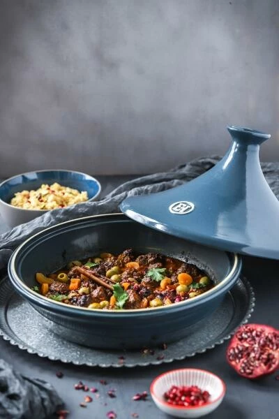 Emile Henry Tajine In Feu Doux 27 Cm/ 2 Liter / 17 Cm – Bild 4