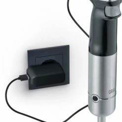 GRAEF Akku-Stabmixer HB 802 In Schwarz 21 GRAEF Akku-Stabmixer HB 802 In Schwarz -Staub Cocotte SHOP Graef HB802 Netzstecker