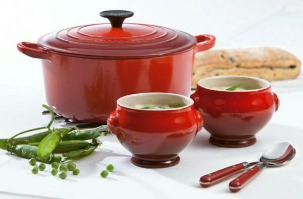 Le Creuset Suppenterrine In Kirschrot – Bild 2