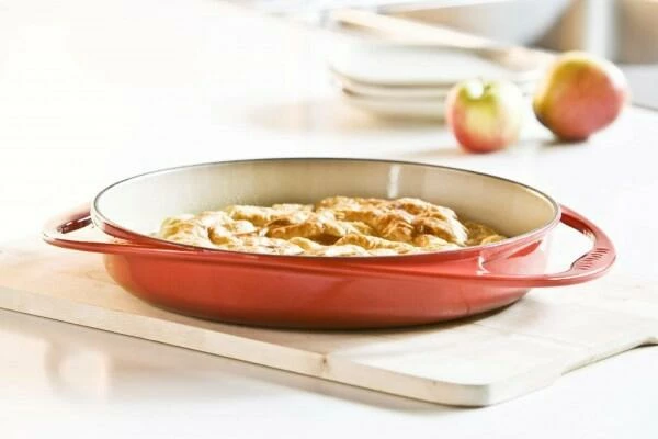 Le Creuset Tatin-Backform Aus Gusseisen In Kirschrot 25 Cm / 1,8 Liter – Bild 3