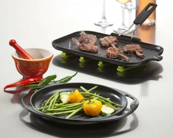 Steakgrillpfanne Rechteckig Aus Gusseisen Von Le Creuset – Bild 3