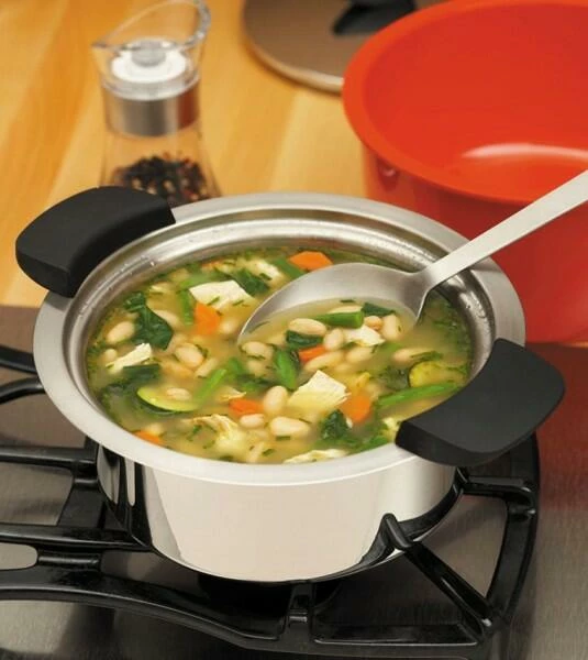 Kuhn Rikon Hotpan Servierkochtopf In Rot 14 Cm / 1 L – Bild 4