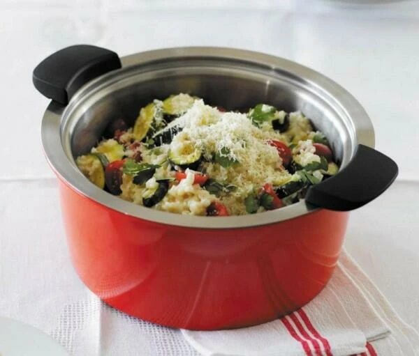 Kuhn Rikon Hotpan Servierkochtopf In Rot 14 Cm / 1 L – Bild 6