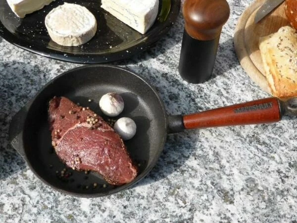 Skeppshult Bratpfanne Mit Holzgriff 28 Cm / 3,5 Cm – Bild 6