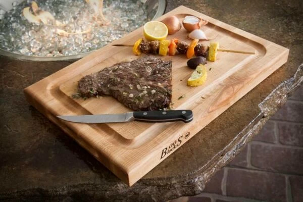 Boos Blocks Schneidebrett Gourmet BBQ Aus Ahorn Mit Saftrille – Bild 2