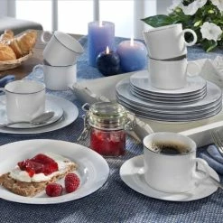 Friesland Porzellan Friesland Schüssel JEVERLAND 19 Cm 11 Friesland Porzellan Friesland Schüssel JEVERLAND 19 Cm -Staub Cocotte SHOP Jeverland kl Brise 18tlg 4 1