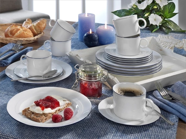 Friesland Porzellan Friesland Schüssel JEVERLAND 17 Cm – Bild 5