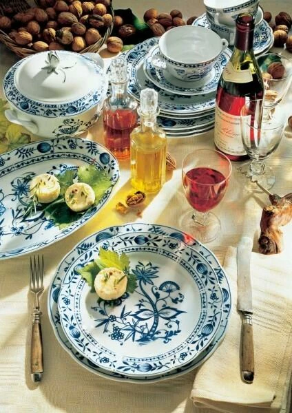 Kahla Rossella Suppenteller 22 Cm In Zwiebelmuster – Bild 3