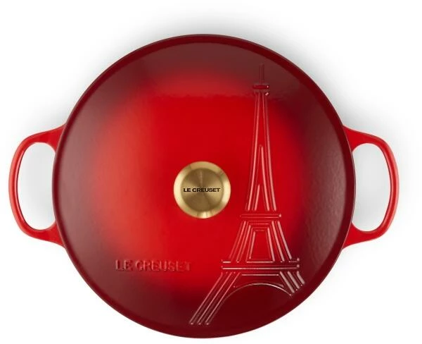 Le Creuset Gourmet-Profitopf Eiffelturm In Kirschrot 30 Cm – Bild 2