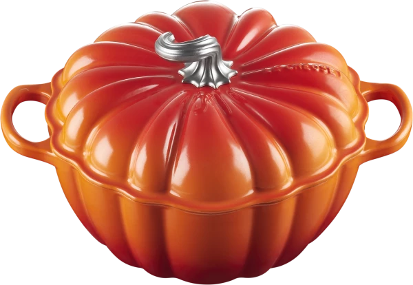 Le Creuset Kürbis-Bräter Signature 24 Cm In Ofenrot – Bild 2