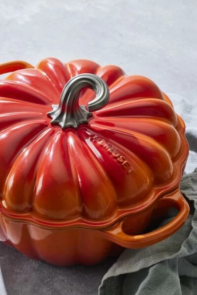 Le Creuset Kürbis-Bräter Signature 24 Cm In Ofenrot – Bild 7