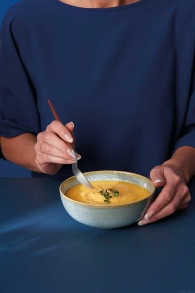 ASA Pasta-/ Suppenteller Saison Denim, 21 Cm – Bild 3