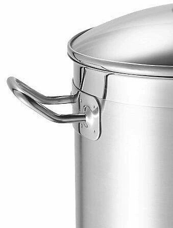 Schulte-Ufer XXL-Topf ProfessPlus I, Hoch 28 Cm / 25 Cm / 23 Cm / 31 Cm / 14 Liter / 40 Cm / 3,5 Kg – Bild 2