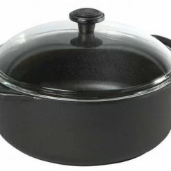 Skeppshult Bräter Rund Mit Glasdeckel 21 Cm / 25 Cm/ 4 Liter/ 30,5 Cm/ 10,5 Cm/ 17 Cm