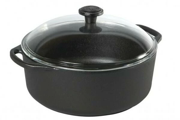 Skeppshult Bräter Rund Mit Glasdeckel 21 Cm / 25 Cm/ 4 Liter/ 30,5 Cm/ 10,5 Cm/ 17 Cm