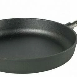 Skeppshult Bratpfanne Mit Edelstahlgriff, Gerader Rand 28 Cm / 24,5 Cm / 5 Cm / 3,15 Kg
