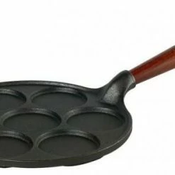 Skeppshult Pfannkuchenpfanne 7er Mit Holzgriff
