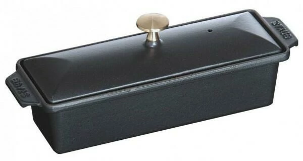 Staub Terrine Aus Gusseisen In Schwarz