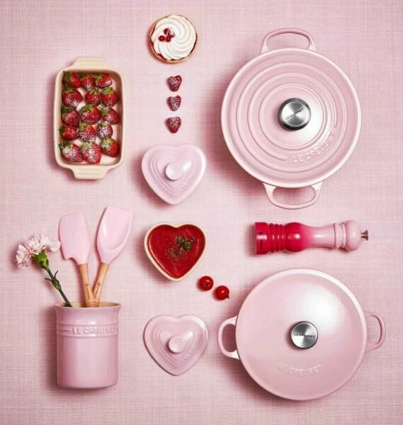 Le Creuset Mini-Kochlöffel Klassik In Shell Pink – Bild 2