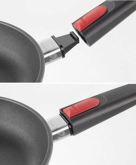 Woll Gusspfanne Titanium Nowo Induktion Eckig 24x24 Cm/ 16,5 Cm/ 7,0 Cm/ 48,0 Cm/ 1,8 Kg – Bild 3