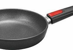 Woll Gusspfanne Titanium Nowo 28,0 Cm/ 22,0 Cm/ 5,0 Cm/ 49,5 Cm/ 1,8 Kg