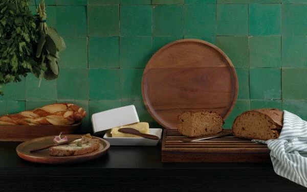 ASA Brotschneidebrett Wood Dark Aus Akazie – Bild 2