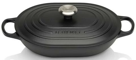 Le Creuset Oblong Signature In Schwarz