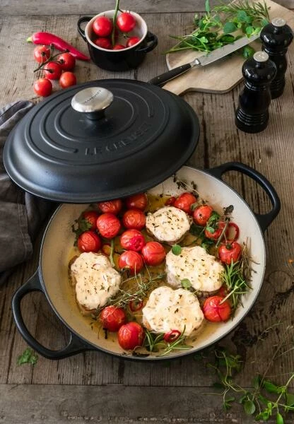 Le Creuset Gourmet-Profitopf Signature In Schwarz – Bild 2