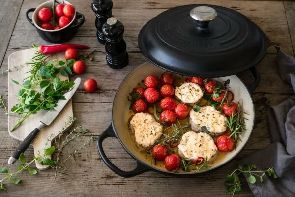 Le Creuset Gourmet-Profitopf Signature In Schwarz – Bild 3