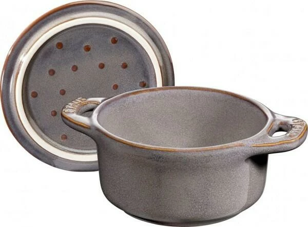 Staub Mini Cocotte In Antikgrau – Bild 2