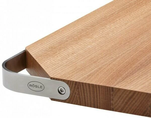 Rösle Schneidbrett Mit Edelstahlgriff 48 X 32 X 3 Cm – Bild 2