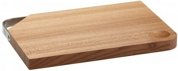 Rösle Schneidbrett Mit Edelstahlgriff 48 X 32 X 3 Cm